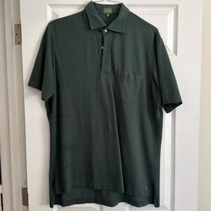 Sid Mashburn Men’s Used Short-Sleeved Polo in Pale Green Pique